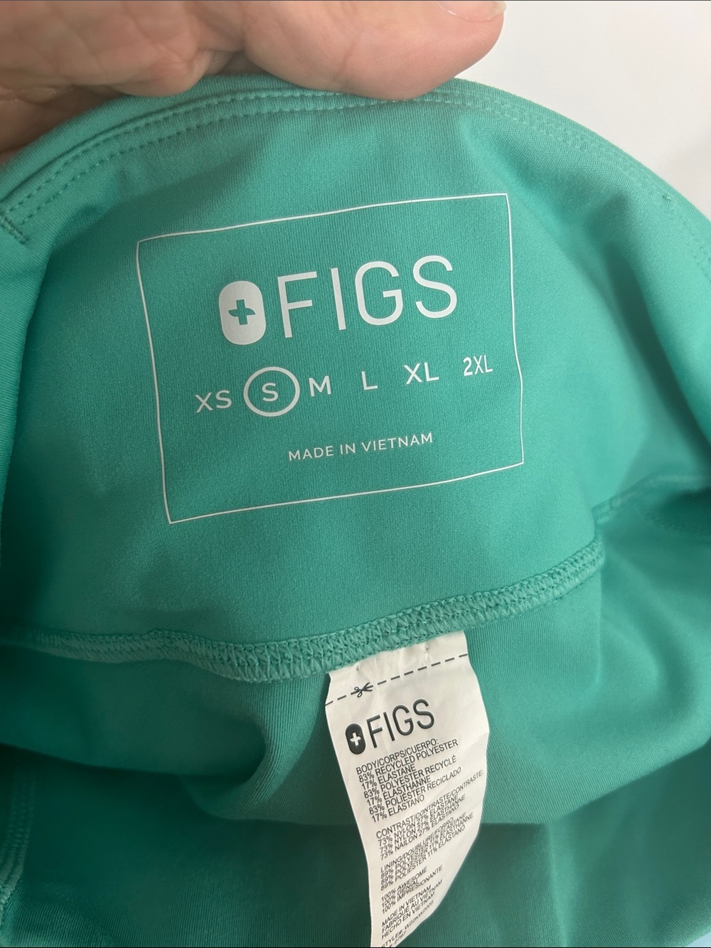Worn once - FIGS High-Rise Pocket Scrub Leggings - Picture 3 of 5